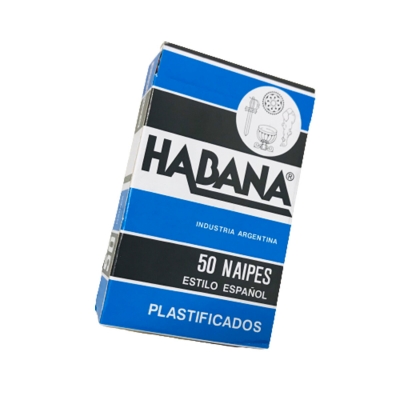 Mazo De Cartas Espaolas Plastificado Habana (x50 Naips)
