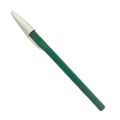 Lapicera Birome Bic Opaca Verde (x10)