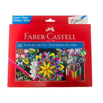 Pinturitas Lápices De Colores Faber Castell Largas (x60)