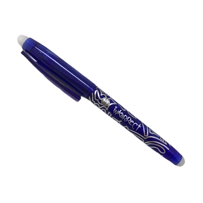 Bolígrafo Inkorrecto Tinta Borrable A Fricción Azul