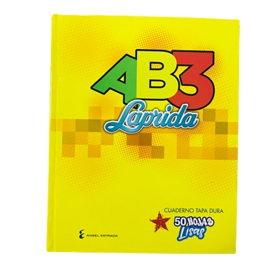 Cuaderno Ab3 19x24 Laprida Liso (50 Hojas) Tipo Abc