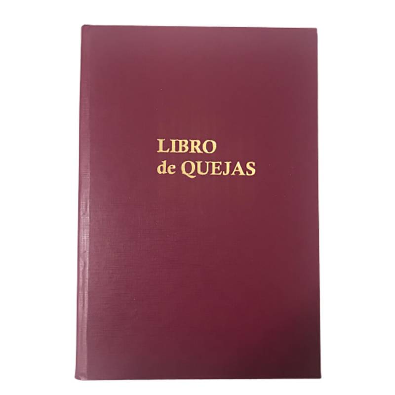 Libro De Quejas Tapa Dura 100 Pginas 23x34,5cm