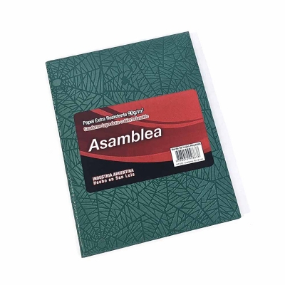 Cuaderno Asamblea Clásico 16x21 Araña (50 Hojas)