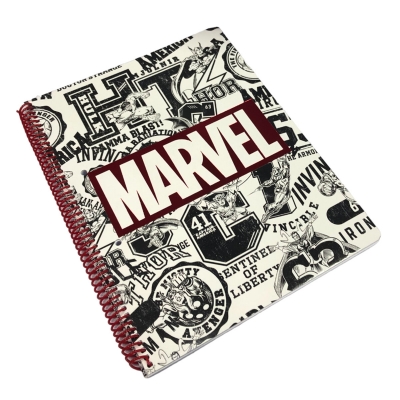 Cuaderno Mooving Marvel T. Flex 80 H. Rayado (univ.)