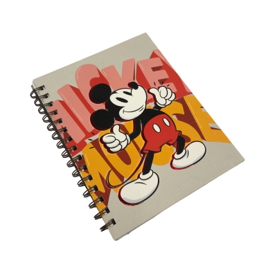 Cuaderno Mooving Mickey T. Dura 80 H. Rayado (16x21)
