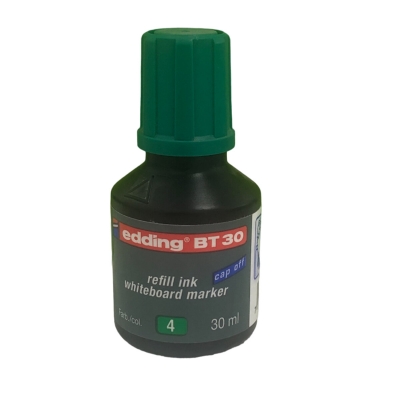 Tinta Edding Bt30 P/ Recargar Marcadores De Pizarra Verde (x Unidad)
