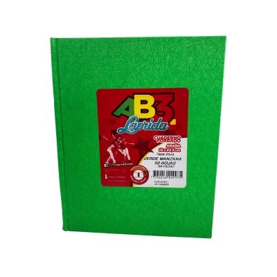 Cuaderno Abc Laprida Araa Rayado Verde Claro (50 Hojas)