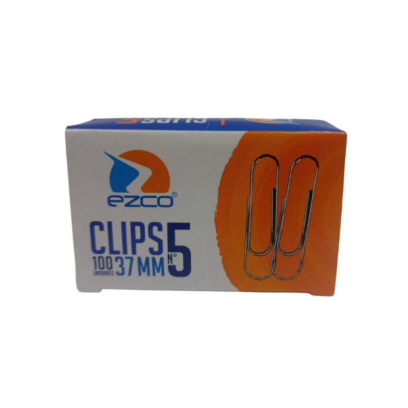 Clip N5 Metal Ezco (caja X100 Clips)