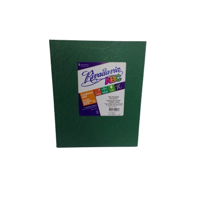 Cuaderno Abc Rivadavia Araña Rayado Verde Oscuro (50 Hojas)
