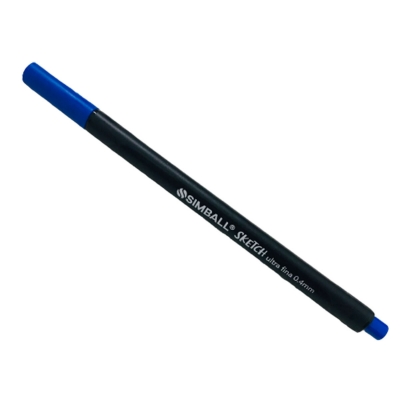 Microfibra Simball Sketch 0.4mm Azul (x Unidad)