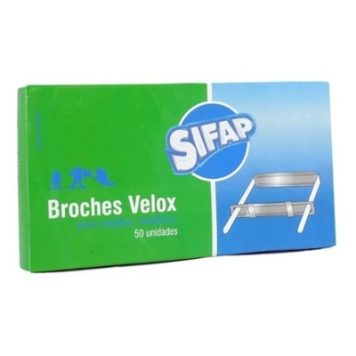 Broche Nepaco Velox Sifap De Metal (caja X50)