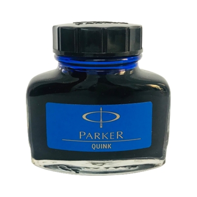 Tinta Parker Quink Bottle Estilográfica Azul Lavable
