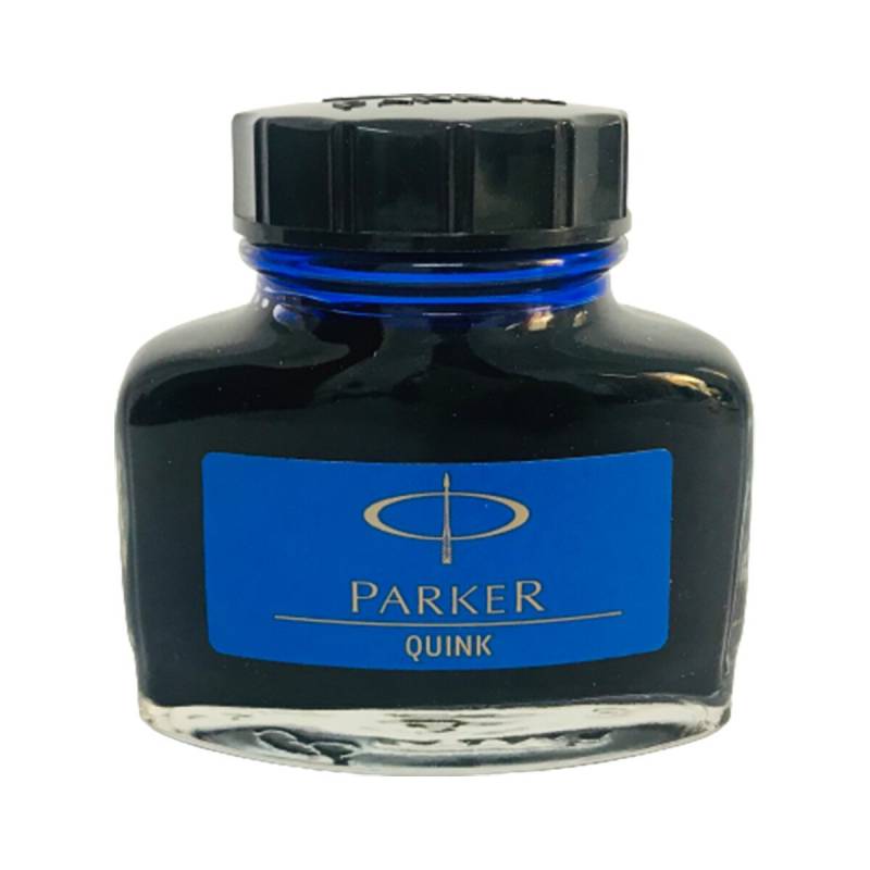 Tinta Parker Quink Bottle Estilogrfica Azul Lavable